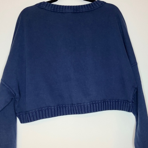 NWT FREE PEOPLE blue sweater size medium - Picture 7 of 7